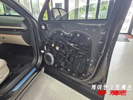 제주 제네시스 GV80 고스트도어 소프트클로징 기능 순정 그대로 튜닝 / 제주시 오라삼동