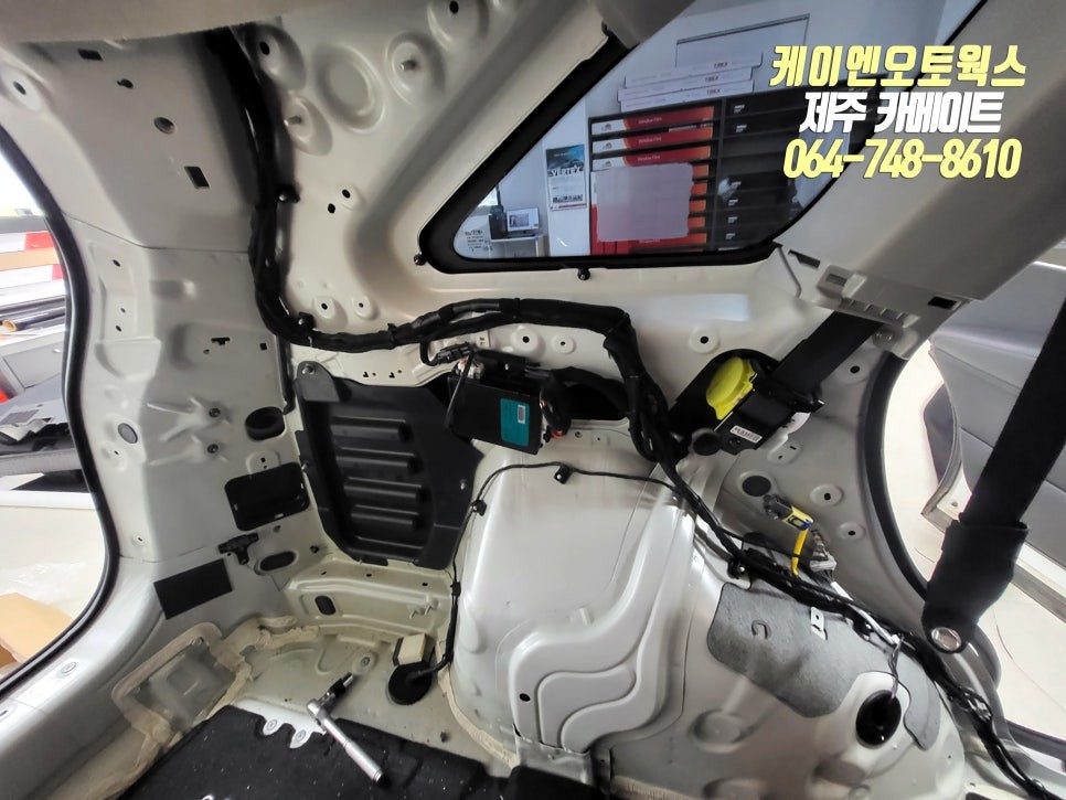 제주 올뉴쏘렌토 순정 전동트렁크 설치 / 스마트 파워 테일게이트 튜닝 / 제주시 오라삼동