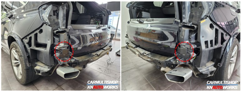BMW X5 후측방 경보시스템 / 전주 덕진동