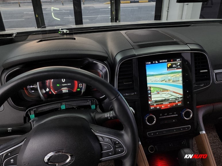 QM6 순정 HUD 헤드업디스플레이 설치 작업, SM6 부품 / 전주 덕진동