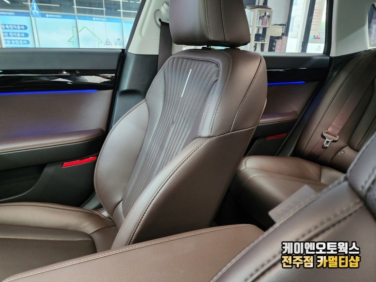 전주 그랜져 GN7 동승석 릴렉션 시트 워크인스위치 시공 / 전주 덕진동