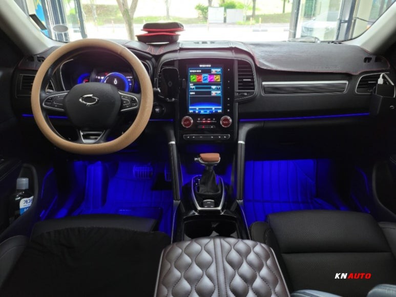 QM6 엠비언트 튜닝 / 대쉬보드와 1열 풋등 앰비언트 / 전주 덕진동