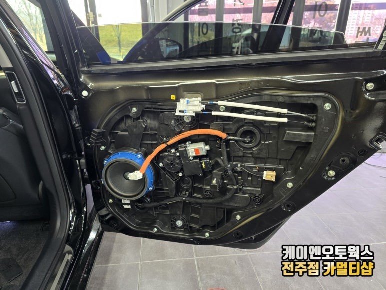 전주 더뉴K9 순정 고스트도어클로징 소프트클로징 시공 / 전주 덕진동
