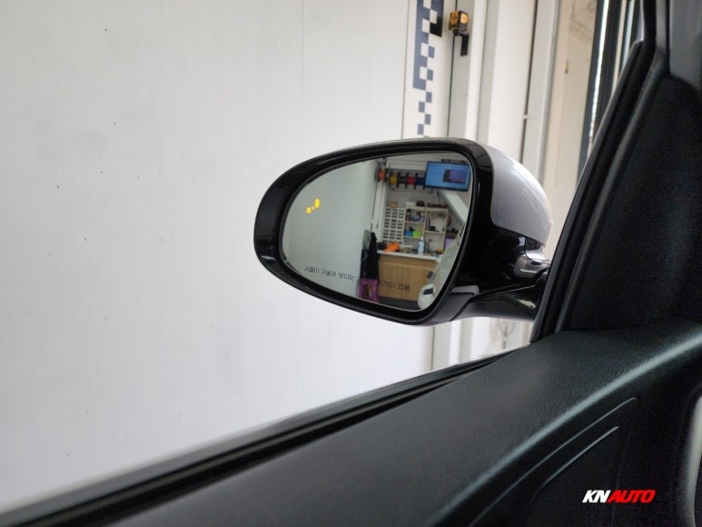 스포티지 순정 후측방경보시스템 설치 작업, 자동차 측후방감지기 BSD / 전주 덕진동