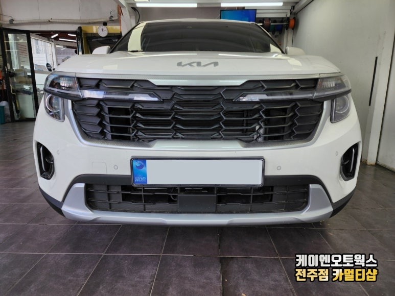 전주 셀토스 전방감지센서 순정 옵션 시공 / 전주 덕진동