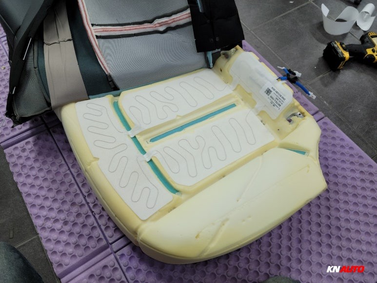 K5 dl3 순정 열선시트 2열 장착 / 전주 덕진동