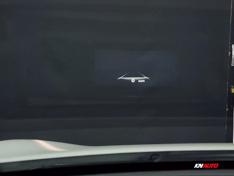 전기차 EV6 순정 HUD 헤드업 디스플레이 옵션 작업, 증강현실 모드 / 전주 덕진동