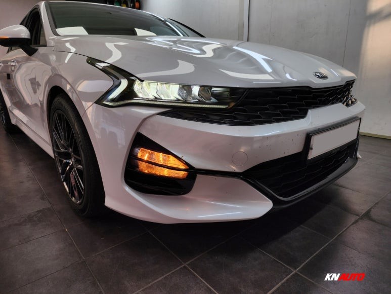 K5 DL3 프로젝션 헤드램프 순정 기어 부품 교체 작업 튜닝 / 전주 덕진동