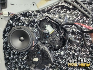 전주 싼타페 TM 조수석 순정 오토윈도우 시공 / 전주 덕진동