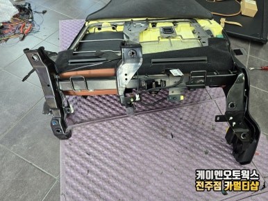 스포티지 NQ5 2열 순정 열선시트 장착 뒷좌석 패밀리카 필수 옵션 추가 / 전주 덕진동