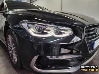 그랜저IG 순정 LED 헤드라이트 전조등 교체 시공 후기 / 전주 덕진동