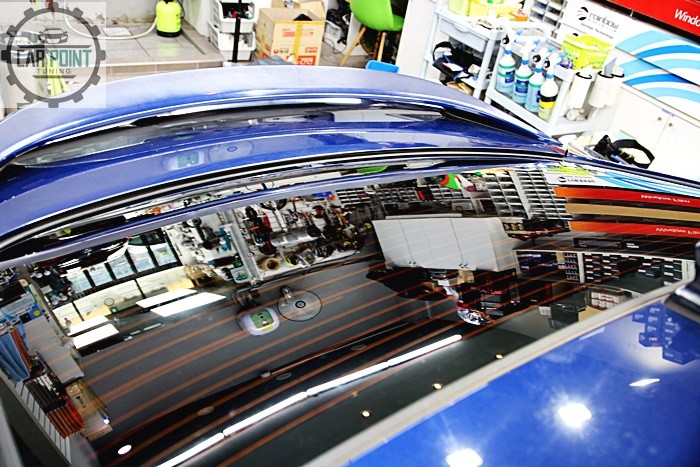 아반떼 MD 열차단 썬팅 시공 , 수원썬팅 열선 기포 썬팅 후기 / 수원 권선