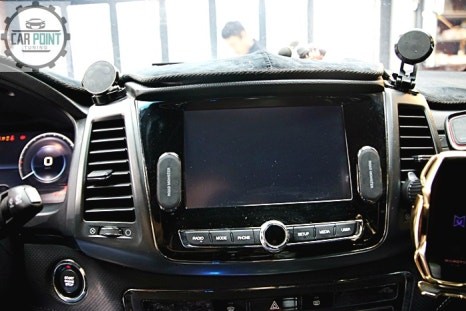 KGM 렉스턴 스포츠 안드로이드 올인원 스피커 교체 방음 시공후기 수원 안산 용인 화성 동탄 안드로이드 올인원 전문 시공점 / 수원 권선