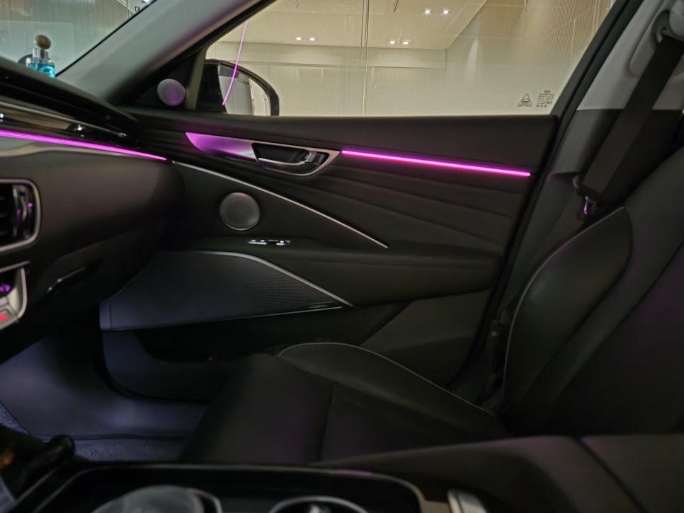 광주 K9 풀체인지 하이브리드 엠비언트 라이트 시공, 순정연동 튜닝 / 광주 북구