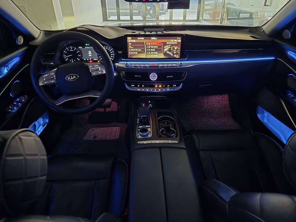 더 뉴 K9 풀체인지 엠비언트 라이트 시공, 글로우모션 무빙 무드등 튜닝 / 광주 북구