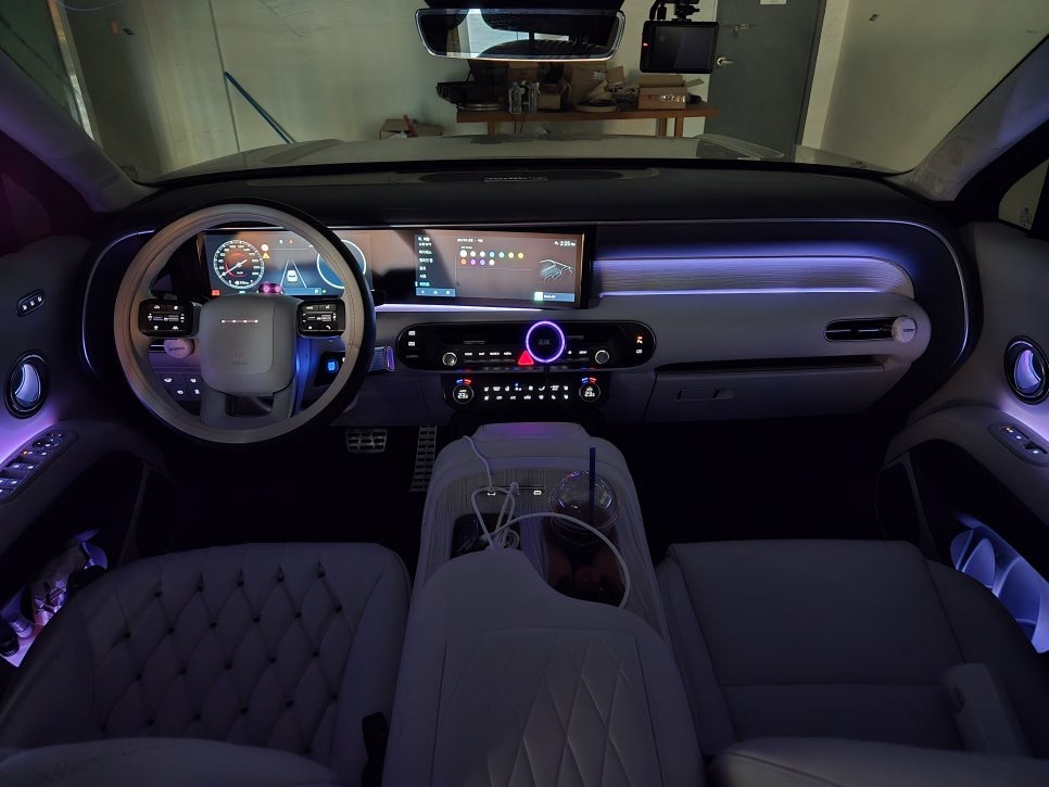 광주 팰리세이드 LX3 하이브리드 엠비언트 튜닝, 비노출 순정연동 시공 / 광주 북구