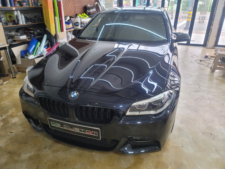 BMW F10 520d 안드로이드올인원 시공 / 구미, 대구