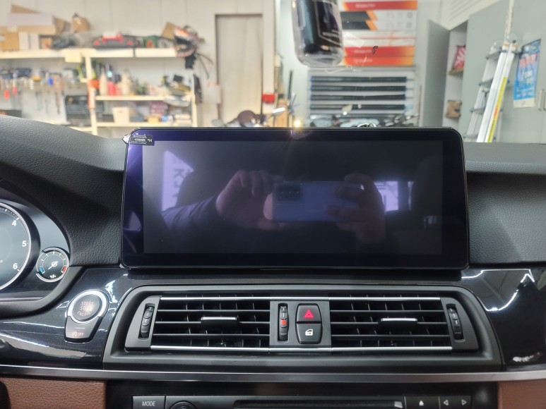 BMW F10 520d 안드로이드올인원 시공 / 구미, 대구