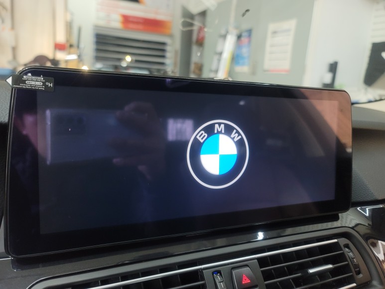 BMW F10 520d 안드로이드올인원 시공 / 구미, 대구