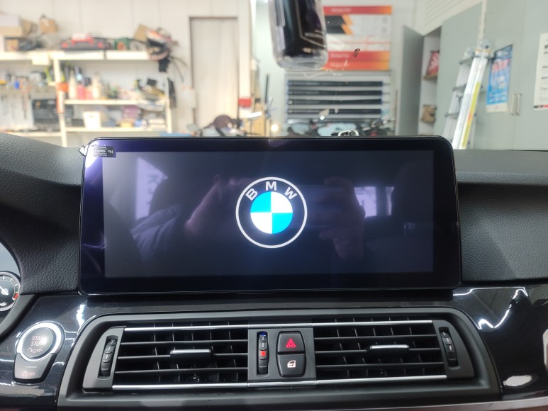 BMW F10 520d 안드로이드올인원 시공 / 구미, 대구
