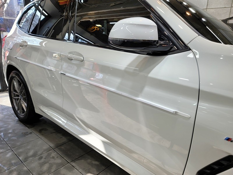 문콕 스트레스 해방! '가디언도어가드' BMW X3/알파인화이트 19번 장착 / 서울 광진구, 중곡, 건대