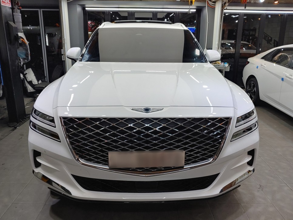 [GV80 *화이트] 솔라가드프리미엄 LX & 퀀텀 + PPF생활보호 / 서울 광진구, 중곡, 건대