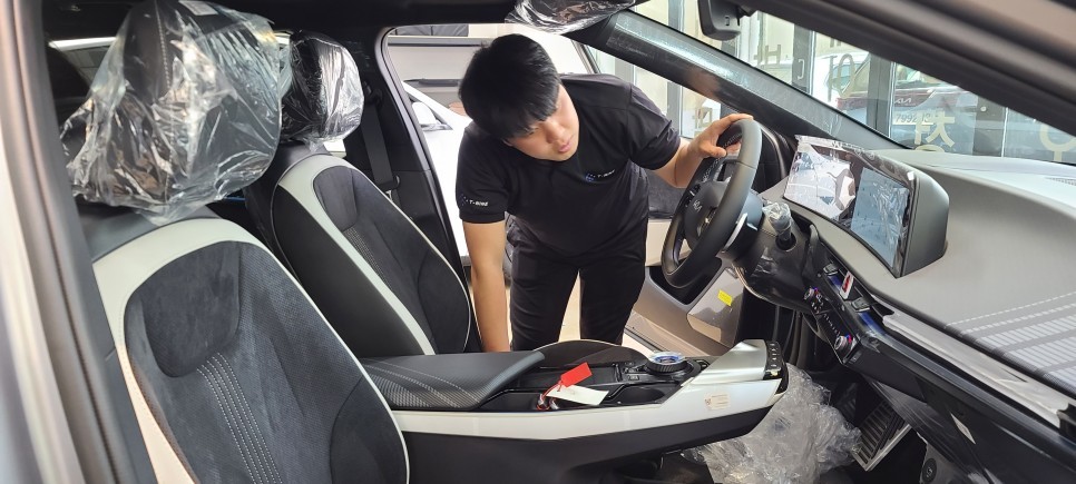신중했던 EV6 문스케이프 매트 그레이 신차검수 / 서울 구로 영등포
