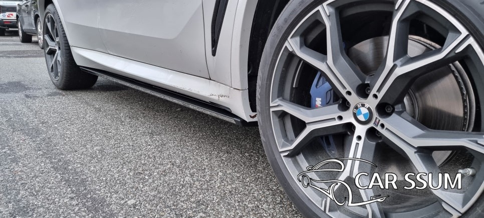 [BMW 악세사리 튜닝] X5 전동 사이드스텝 발판 에스스텝 설치 후기 (울산에서 광주까지 오신 고객님)