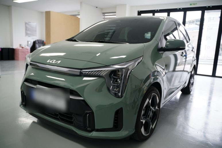 [충주 전방카메라 장착]25년형 모닝 순정호환 전방카메라 / 충북 충주