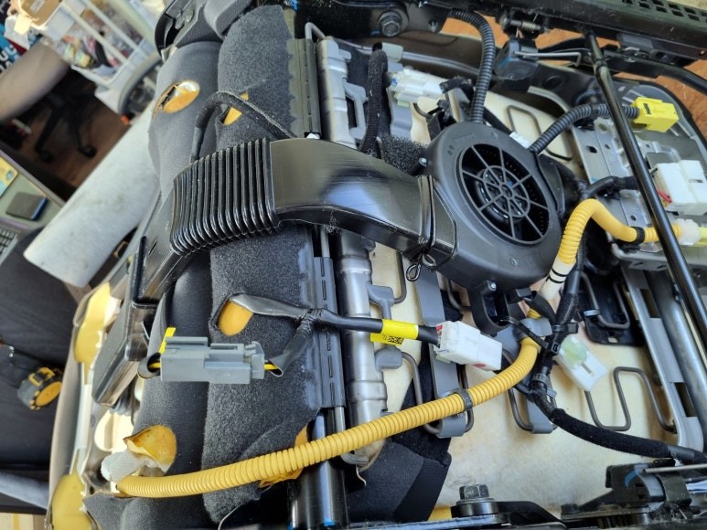 올뉴투싼 순정 통풍시트 시공으로 여름을 시원하게 보내세요~ / 경기 의정부