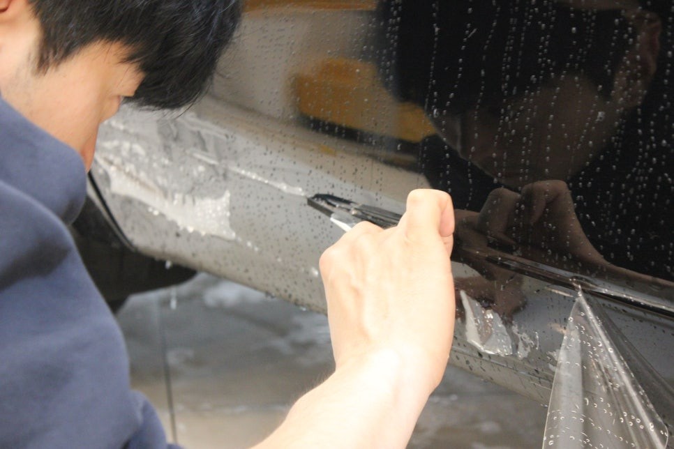 도요타 하이랜더 PPF 도어패키지와 본넷PPF로 스톤칩 문콕방지 부분PPF / 화성 동학산1길