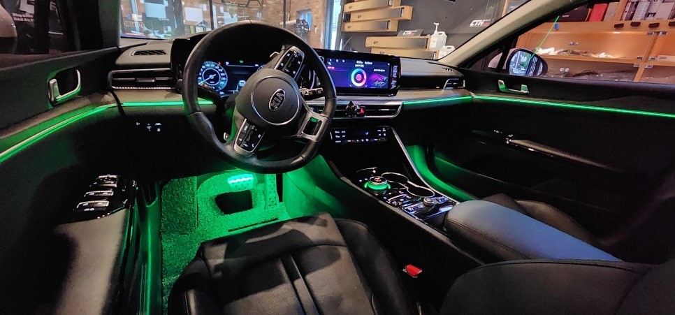 3세대 신형 K5 DL3 엠비언트 라이트 무드등 순정처럼바꿔보자