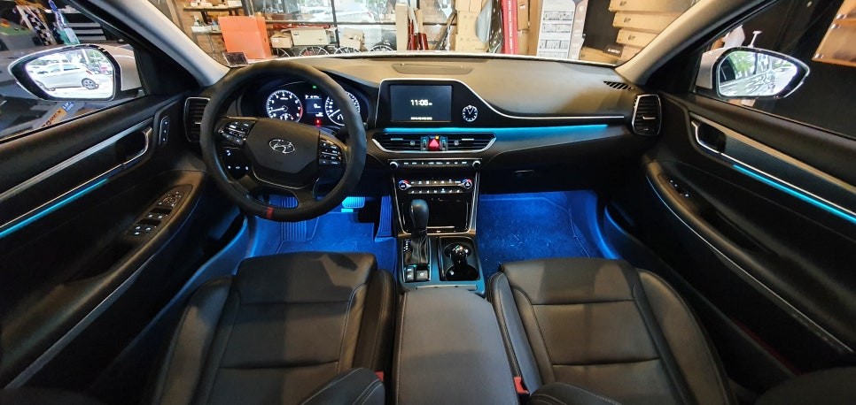 그랜져IG  DMX 엠비언트 비노출 라인으로 순정처럼 인스톨해보자!