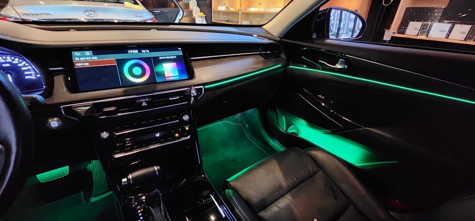 K7프리미어 엠비언트 순정연동 실내분위기 업그레이드 해보자!