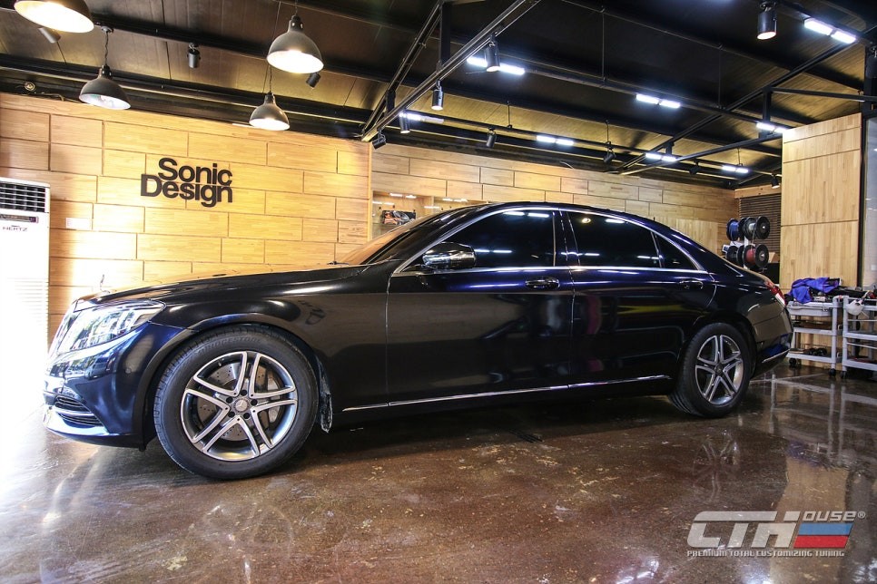 벤츠 S400 전체랩핑(wrapping) 작업