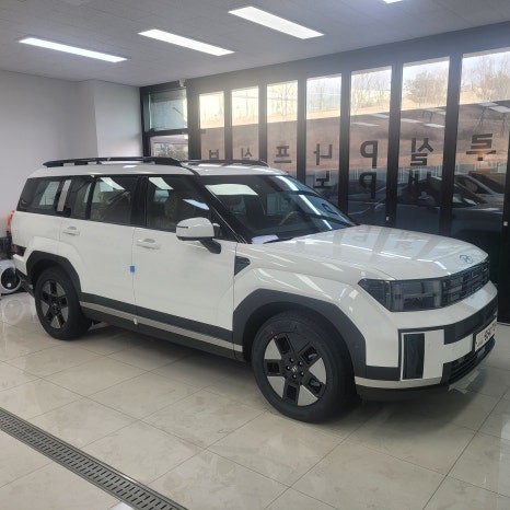 특별한 싼타페를 원하신다면 휠 랩핑과 블랙 ppf로 투톤 완성 / 하남 감일동