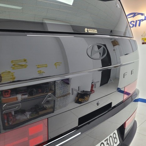 싼타페 mx5 크롬죽이기로 블랙 잉크 에디션 변신 / 하남 감일동