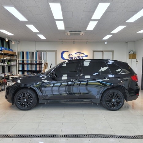 bmw x5 전체 크롬죽이기 블랙 컬러의 통일감으로 올블랙 완성 / 하남 감일동