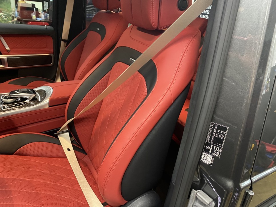 경기남부 / G바겐 컬러 안전벨트 교체 벤츠 G63 amg 자동차 실내 인테리어 / 수원 영통구 / 수원.화성