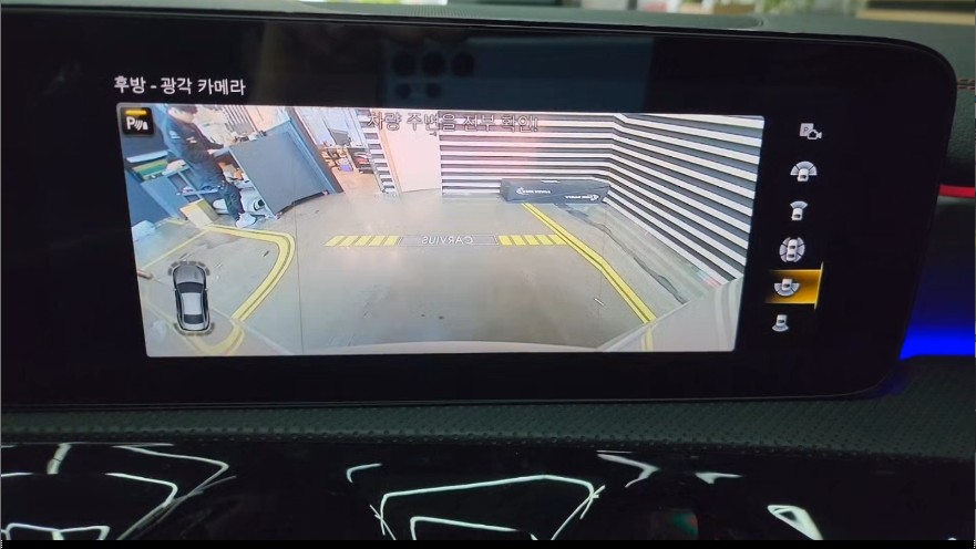 벤츠 CLA250(C118) 순정 어라운드뷰와 ACC 디스트로닉 시공