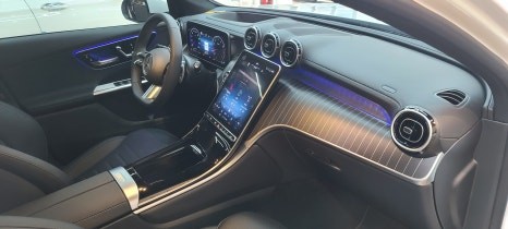 벤츠 X254 GLC300 풀 앰비언트 튜닝 (송풍구, 대시보드, 도어라인)