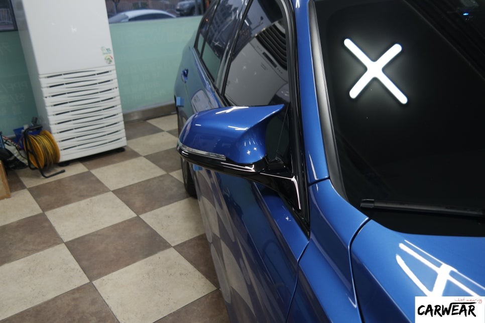 청주 BMW F30 320d M패키지 뿔미러커버 교환 작업 + 코딩 / 충북 청주 청원