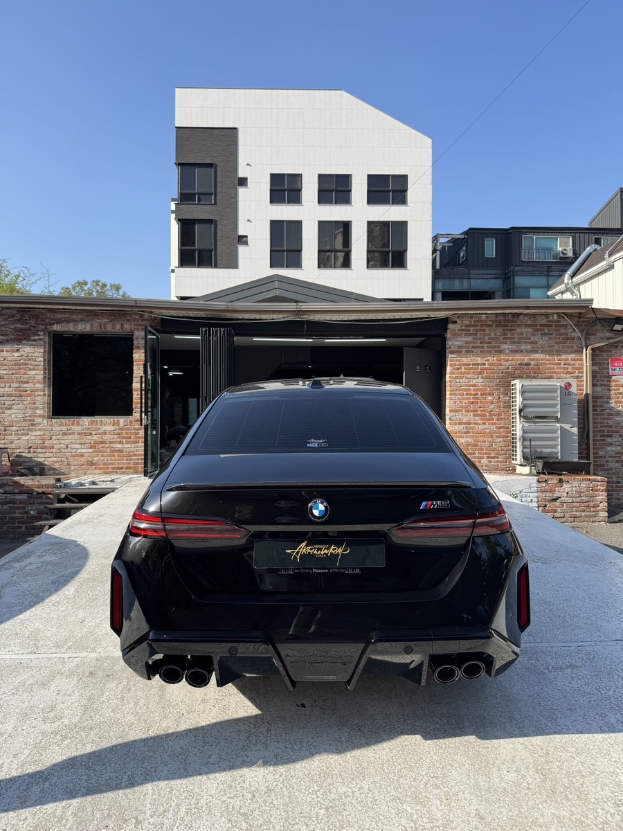 분당/판교 BMW신형M5 전체PPF시공으로 차량보호와 광빨 발수까지 한번에
