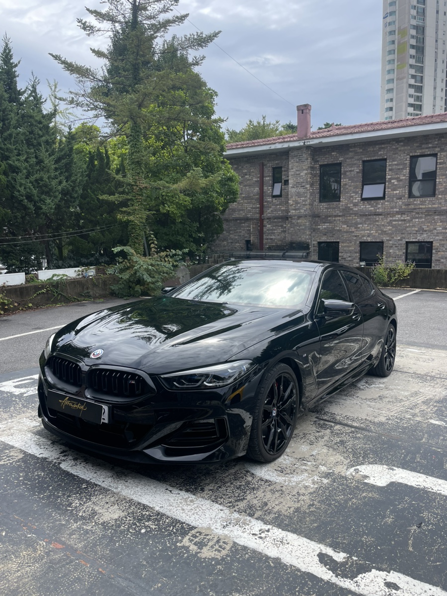 분당 블랙ppf BMW8시리즈 전체 랩핑 / 성남 판교 분당구