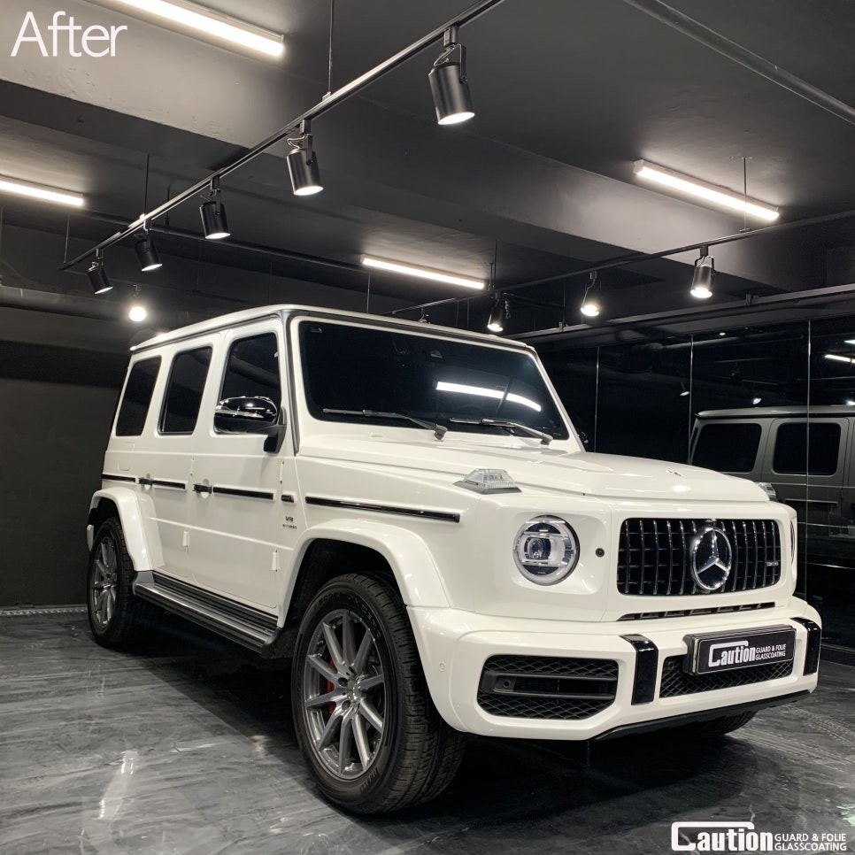 벤츠 G63 AMG 탑클리어쉴드 PPF 전체 시공 / 성남 판교 분당구