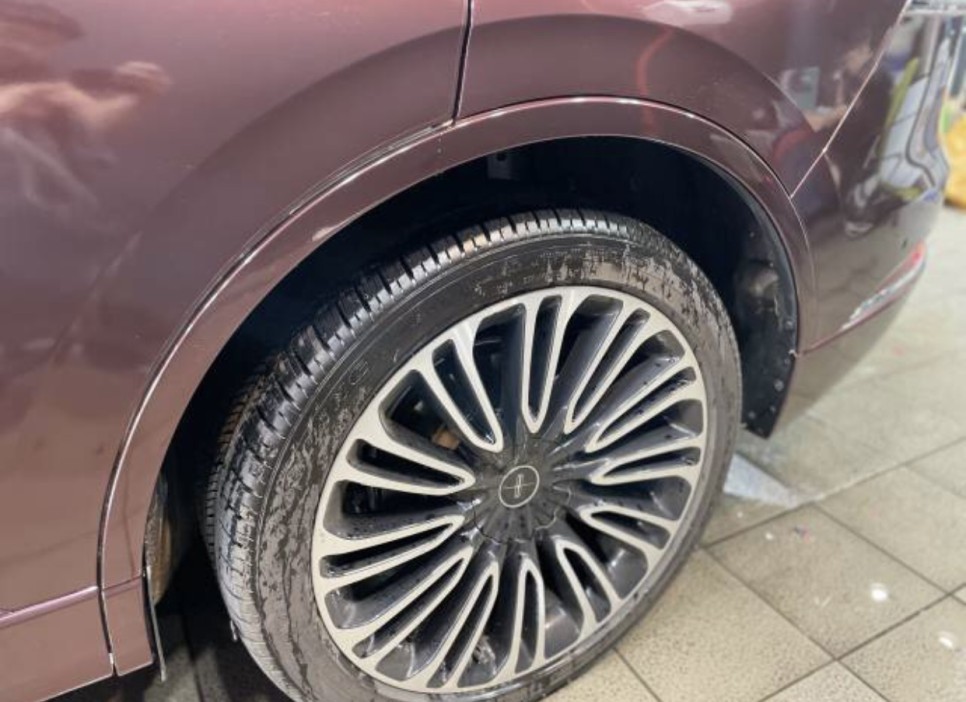 링컨 에비에이터 투톤 전체 랩핑, 강남 양재동 자동차 드레스 업 전문 쪼군샵 / 서초, 강남, 양재