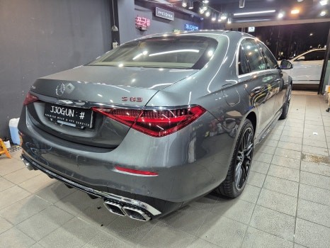 서울 / 메르세데스 벤츠 S 클래스 AMG 전체 PPF 시공으로 도장면 보호하기!! / 강남구 역삼동 / 강남.송파.서초.동작.강동