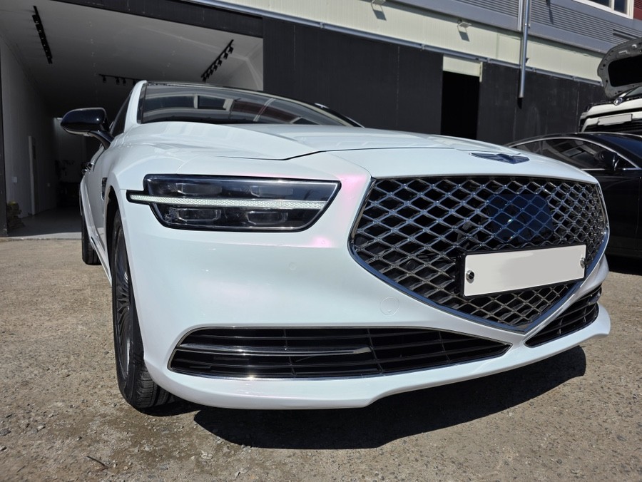 화성 랩핑 제네시스 G90 전체랩핑 시공 / 시흥시 거모동