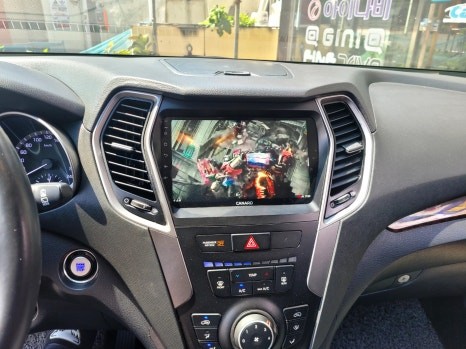 청주싼타페DM 저가형올인원 도저히 못쓰겠.... 기존안드로이드올인원탈착하고 카나로x플러스 올인원으로교체 #청주안드로이드 #싼타페DM안드로이드올인원#청주카나로장착점 / 청주, 세종, 천안