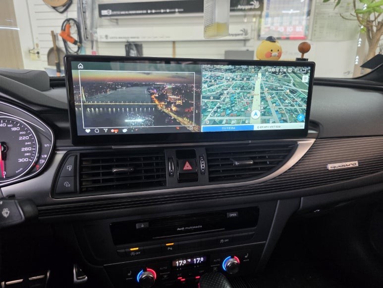 대전에서 방문해주신 아우디A6 알리직구 14.9인치 안드로이드 올인원 클라이드코리아 순정호환 모니터교체#아우디15인치와이드모니터#청주알리직구#청주아우디안드로이드 / 청주, 세종, 천안